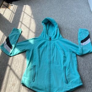 Turquoise lulu lemon jacket